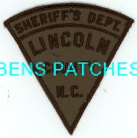 NORTH CAROLINA,A,LINCOLN COUNTY SHERIFF 4B